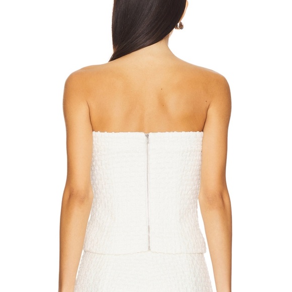 Lovers + Friends Cream Crop Top Set - Picture 4 of 4